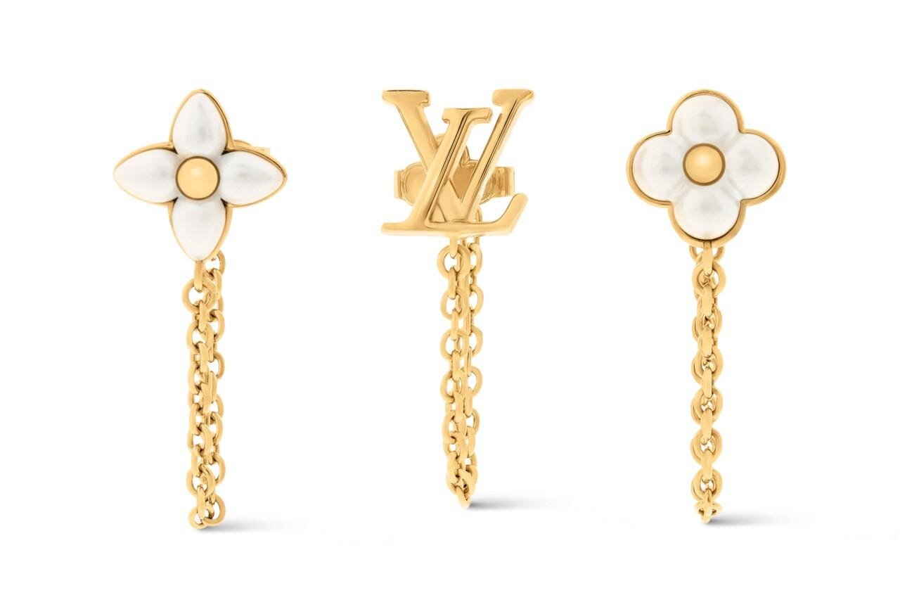「ピアス・LV フローラグラム セット3」73,700円