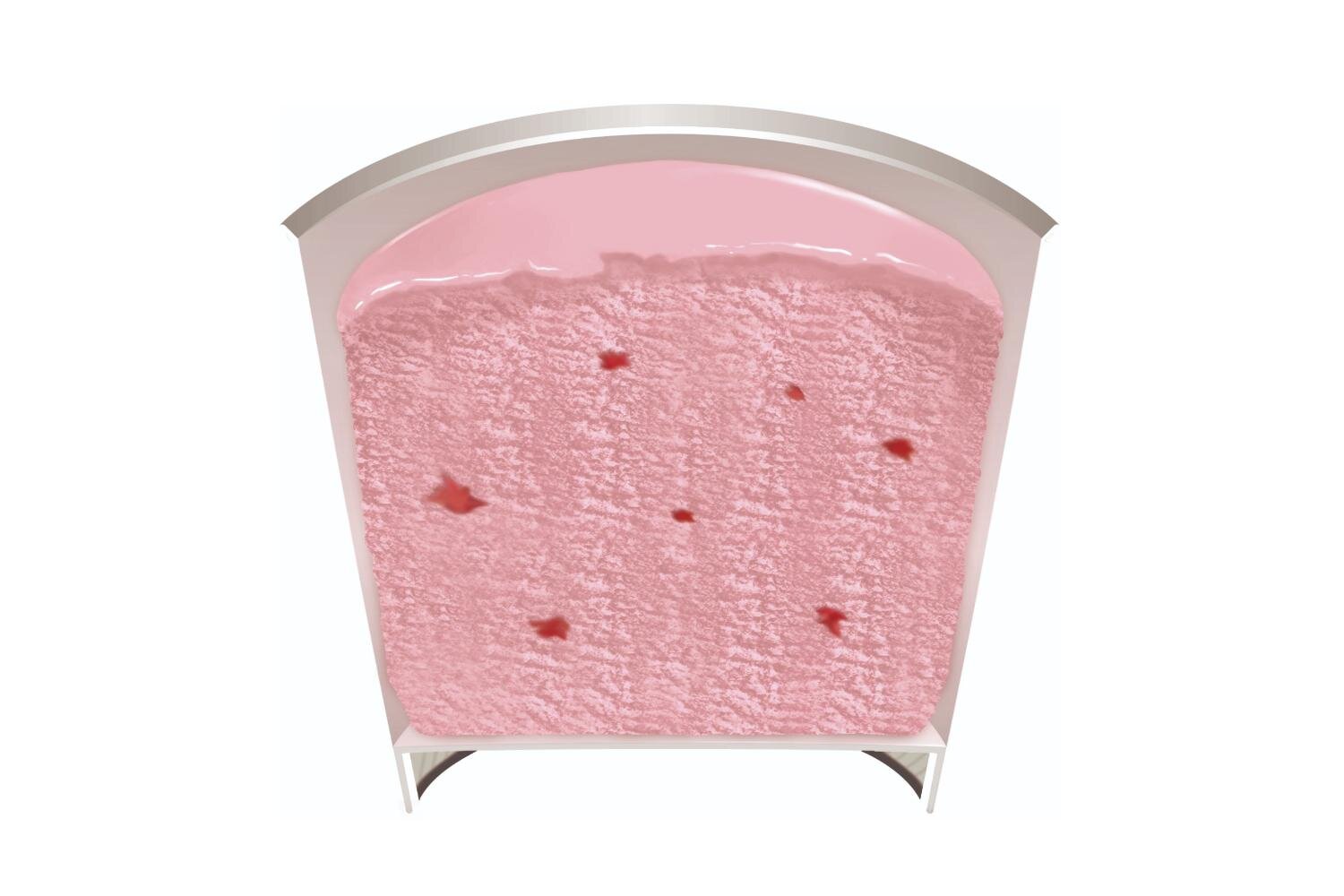 レディーボーデン新作ミニカップ、果肉入りストロベリーアイス「イチゴ」＆濃厚な味わいの「ミルクリッチ」｜写真3