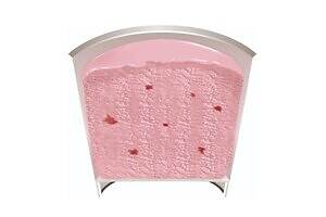 レディーボーデン新作ミニカップ、果肉入りストロベリーアイス「イチゴ」＆濃厚な味わいの「ミルクリッチ」｜写真3