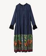 ミュベール25年秋冬、“リス”主役のスカーフ柄カーディガン＆花柄ファーベスト付きコートなど｜写真13