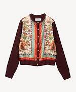 ミュベール25年秋冬、“リス”主役のスカーフ柄カーディガン＆花柄ファーベスト付きコートなど｜写真4