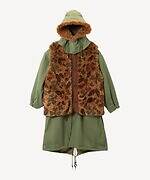 ミュベール25年秋冬、“リス”主役のスカーフ柄カーディガン＆花柄ファーベスト付きコートなど｜写真18