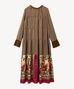 ミュベール25年秋冬、“リス”主役のスカーフ柄カーディガン＆花柄ファーベスト付きコートなど｜写真11