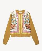 ミュベール25年秋冬、“リス”主役のスカーフ柄カーディガン＆花柄ファーベスト付きコートなど｜写真5