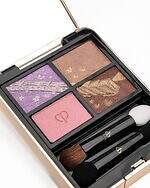 クレ・ド・ポー ボーテ25年クリスマスコスメ第1弾、“花や動物”描いたアイシャドウ＆赤リップなど｜写真5