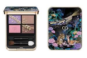 クレ・ド・ポー ボーテ25年クリスマスコスメ第1弾、“花や動物”描いたアイシャドウ＆赤リップなど｜写真4