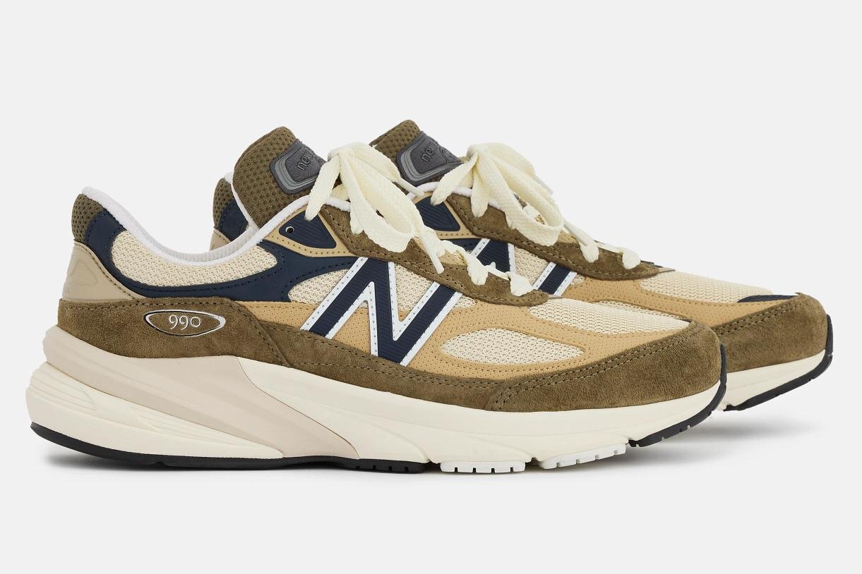 ニューバランスのUSA製スニーカー、アプリコット色スエードの「997」や上品ブラウンの「1300」