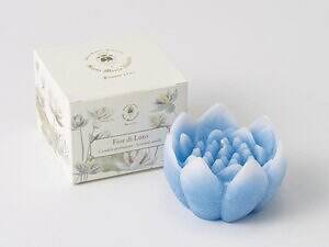 サンタ・マリア・ノヴェッラ“蓮の花”キャンドルが神聖ブルー×グリーンティーの香りに、伊勢丹新宿店で｜写真1