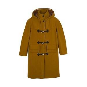 ロンシャン×グローバーオール、“竹型トグル”のウール製トートバッグ＆ダッフルコート｜写真1