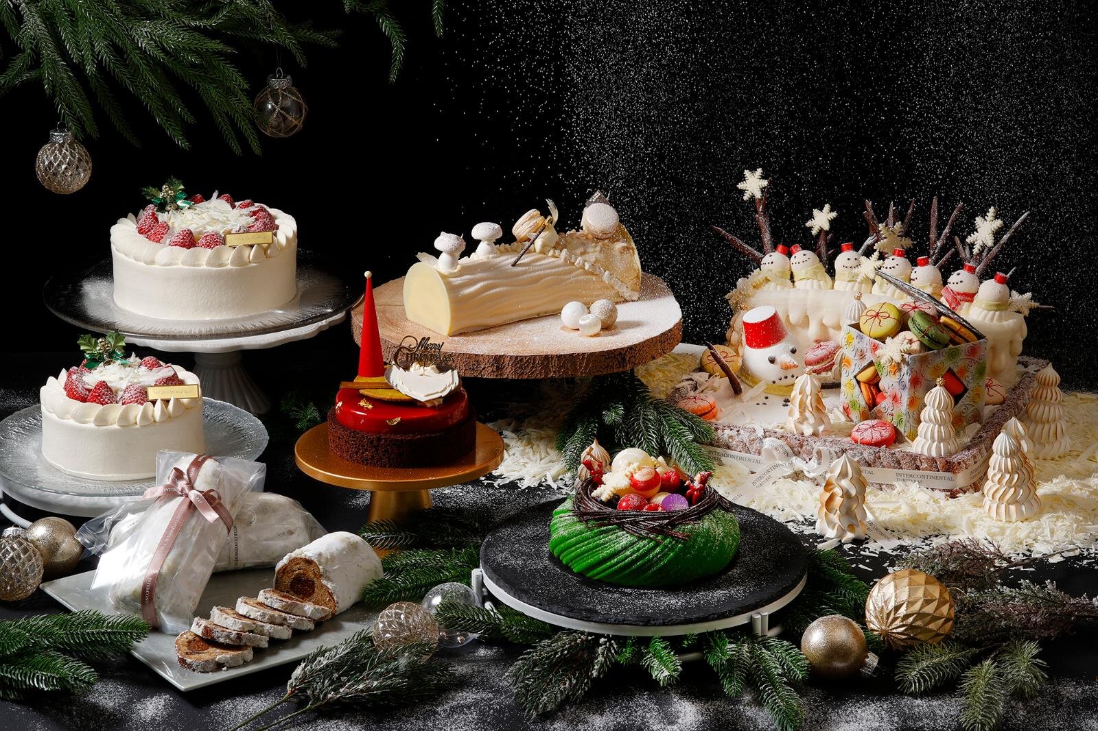 ホテル インターコンチネンタル 東京ベイ25年クリスマス、“サンタ帽”被る真紅のチョコケーキなど｜写真1