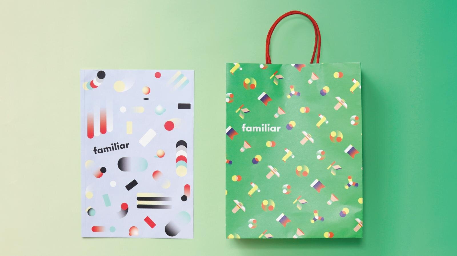 ファミリア　折りたたみ　バッグ　くまさん　カラビナ付き　丸の内・オンライン限定 ファミリア”大人向け”ギフトショップが東京・丸ビルにオープン