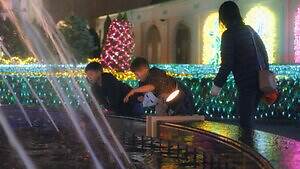 光の祭典「神戸イルミナージュ」ピンクに輝く宮殿イルミネーション＆ハート型トンネル｜写真22