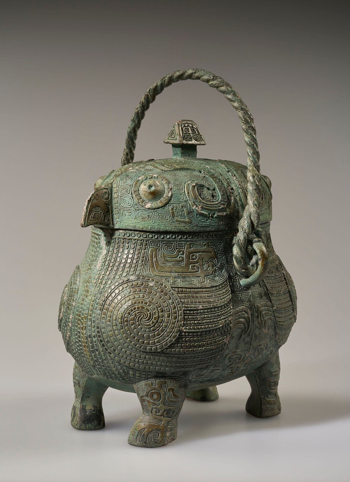 【 薄端 骨董品 】　中国古代青銅器文　旧家初出し　　　　M0923A Vase jue 爵 | Musée Cernuschi