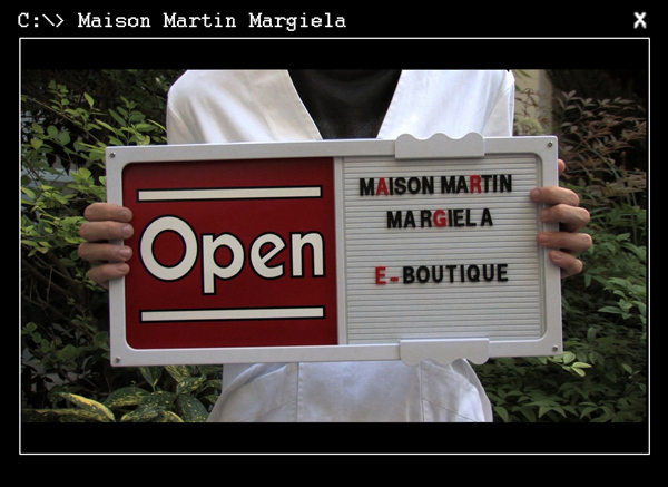 メゾン マルタン マルジェラが全世界に向けて未だかつてないe-boutique