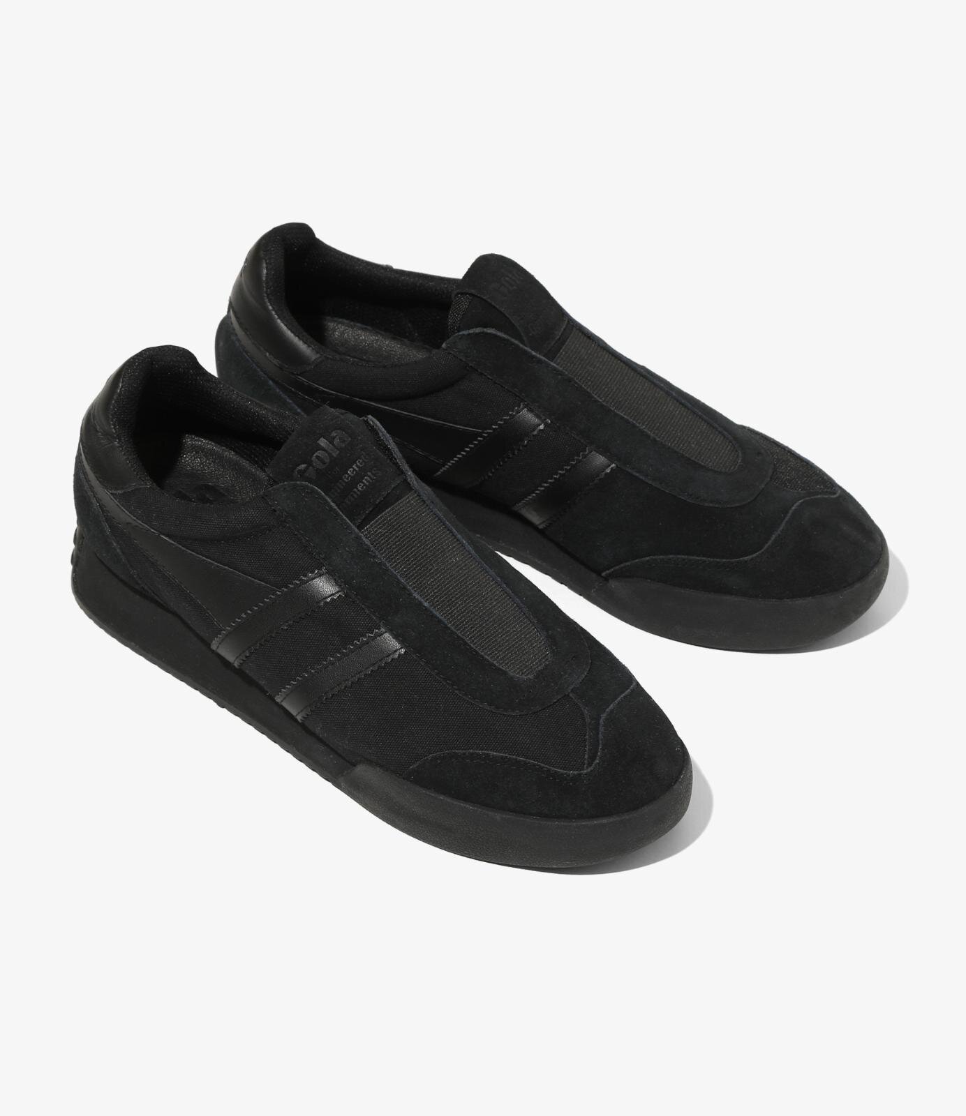 エンジニアド ガーメンツ×ゴーラのスニーカー、上質レザーアッパーのスリッポン仕様｜写真8