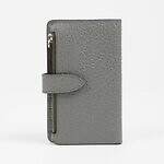 メゾン マルジェラのレザー財布、“4本の白いステッチ”くすみピンクのミニ財布＆キルティングの長財布｜写真5