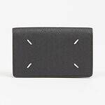 メゾン マルジェラのレザー財布、“4本の白いステッチ”くすみピンクのミニ財布＆キルティングの長財布｜写真6