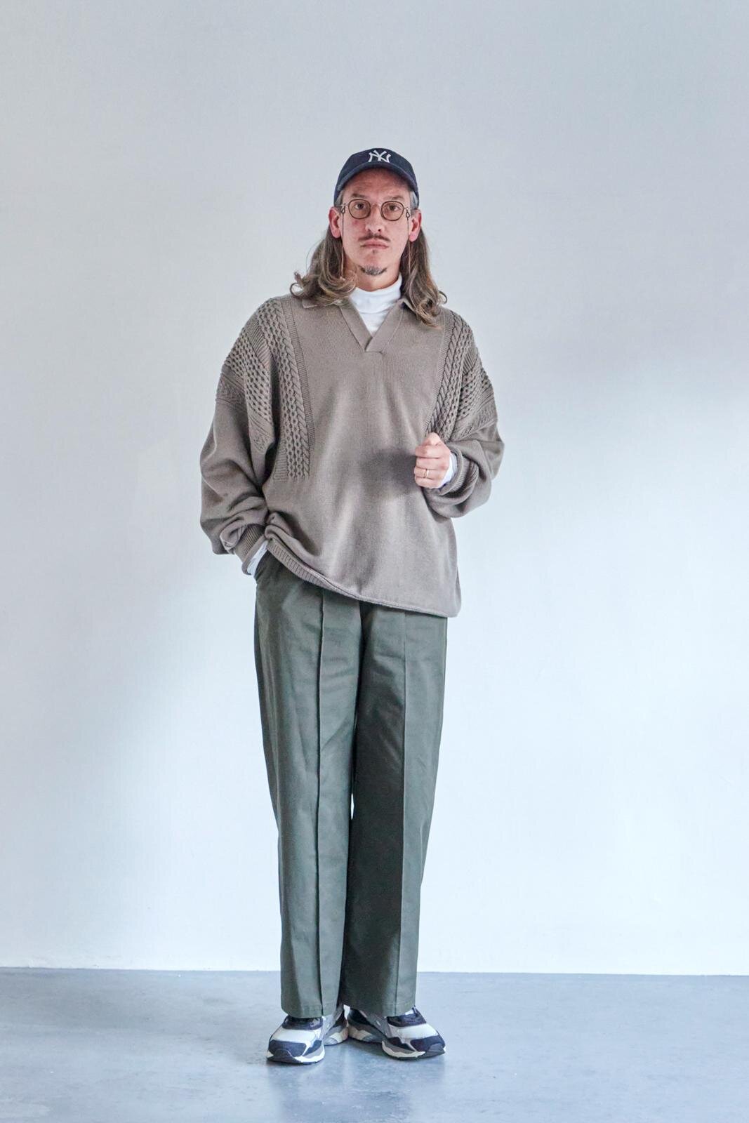 ヤシキ 2024-25年秋冬｜male スラックス