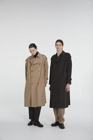 【定価16万】DAKS 玉虫 トレンチコート ベルギー製 高級生地DRAKKAR 定価16万】DAKS 玉虫 トレンチコート ベルギー製 高級生地