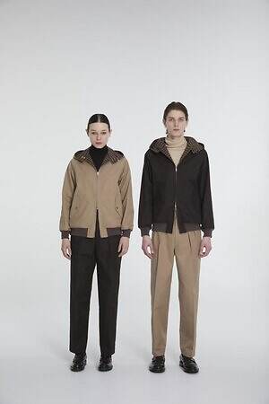 ダックス×Scyeの初コラボ、ハウスチェック柄のバルマカーンコート＆トレンチコート｜写真4