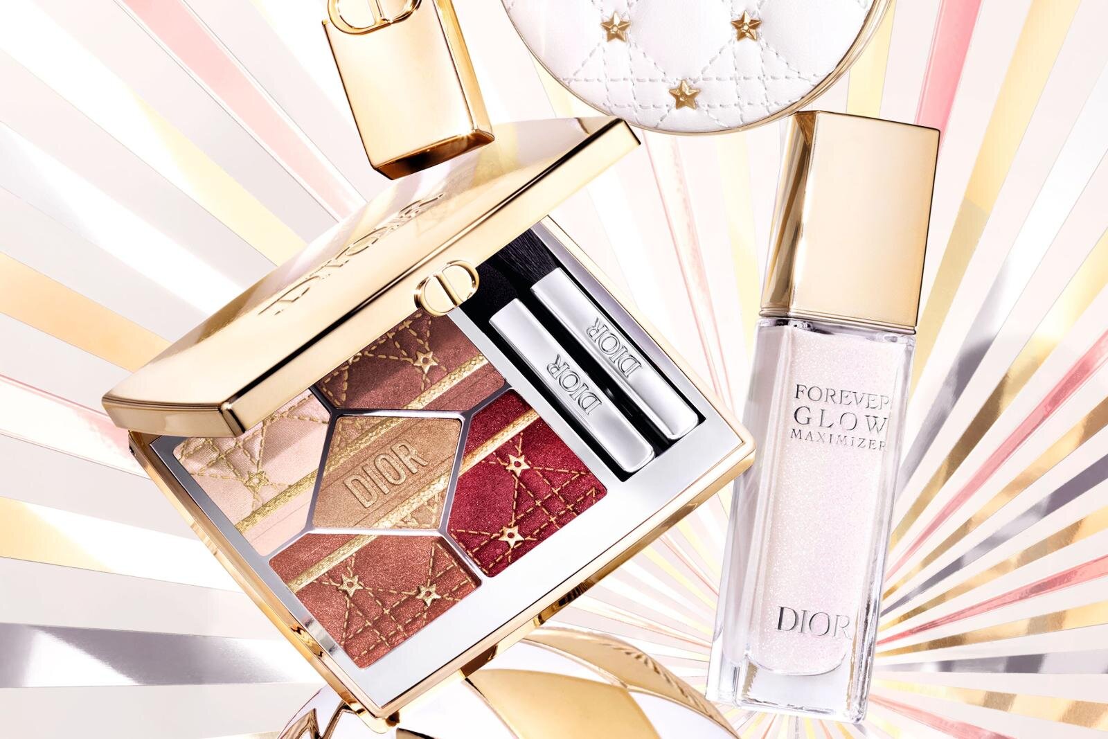 ディオール25年クリスマスコスメ第2弾、“星の輝きを宿す”2in1リップ＆夢のサーカス着想アイパレ