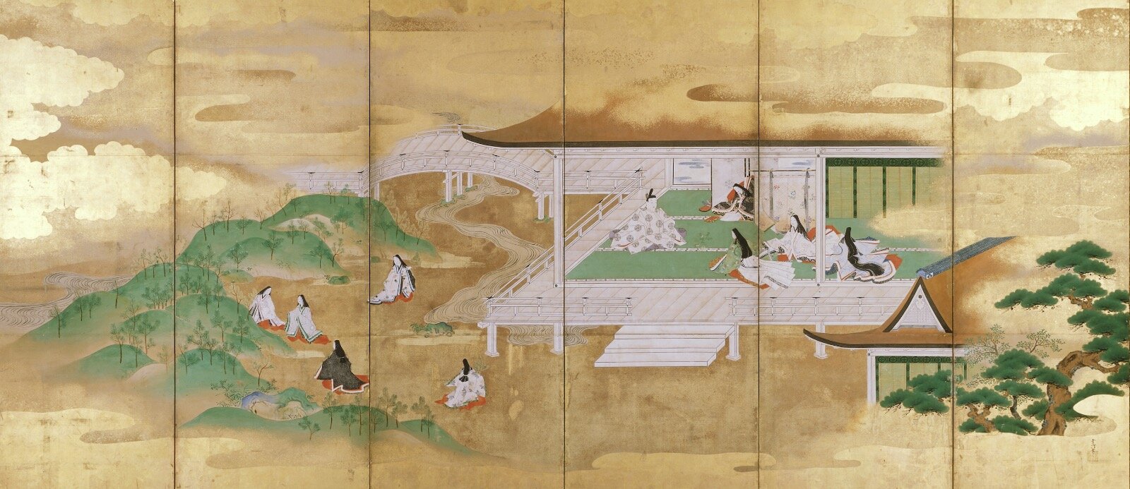 企画展「屏風 黄金の調度」京都・相国寺承天閣美術館で、伊藤若冲や円山応挙らによる屏風が一堂に｜写真4