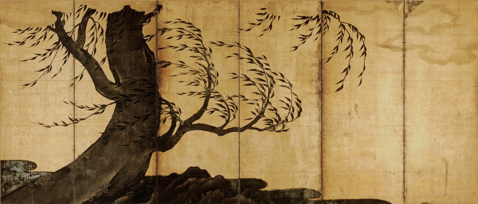 企画展「屏風 黄金の調度」京都・相国寺承天閣美術館で、伊藤若冲や円山応挙らによる屏風が一堂に｜写真14