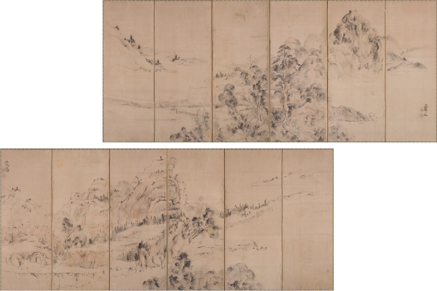 企画展「屏風 黄金の調度」京都・相国寺承天閣美術館で、伊藤若冲や円山応挙らによる屏風が一堂に｜写真12