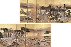 企画展「屏風 黄金の調度」京都・相国寺承天閣美術館で、伊藤若冲や円山応挙らによる屏風が一堂に｜写真3