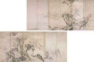 企画展「屏風 黄金の調度」京都・相国寺承天閣美術館で、伊藤若冲や円山応挙らによる屏風が一堂に｜写真9