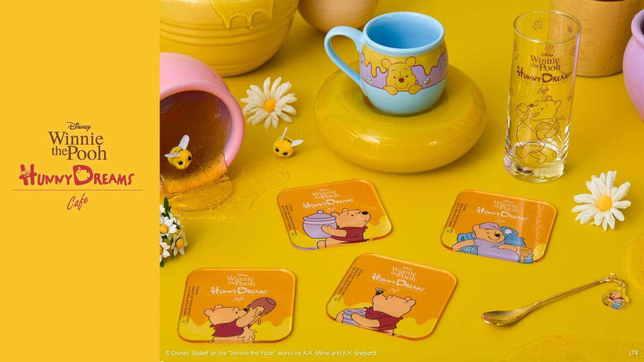 ディズニー「くまのプーさん」カフェが東京＆大阪に、“ひょっこり顔出す”シチューやはちみつ風味のラテ｜写真16
