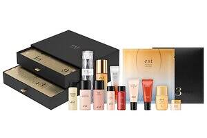 エスト2025年クリスマスコフレ"現品美容液入り”スキンケアだらけのアドベントカレンダー