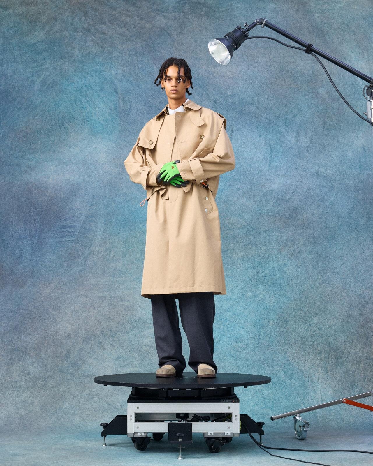 アントック 2026年春夏｜male トレンチコート