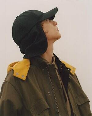 キャプテン サンシャイン×バブアー“付け替え可能なカラフルフード”付きジャケット登場｜写真4