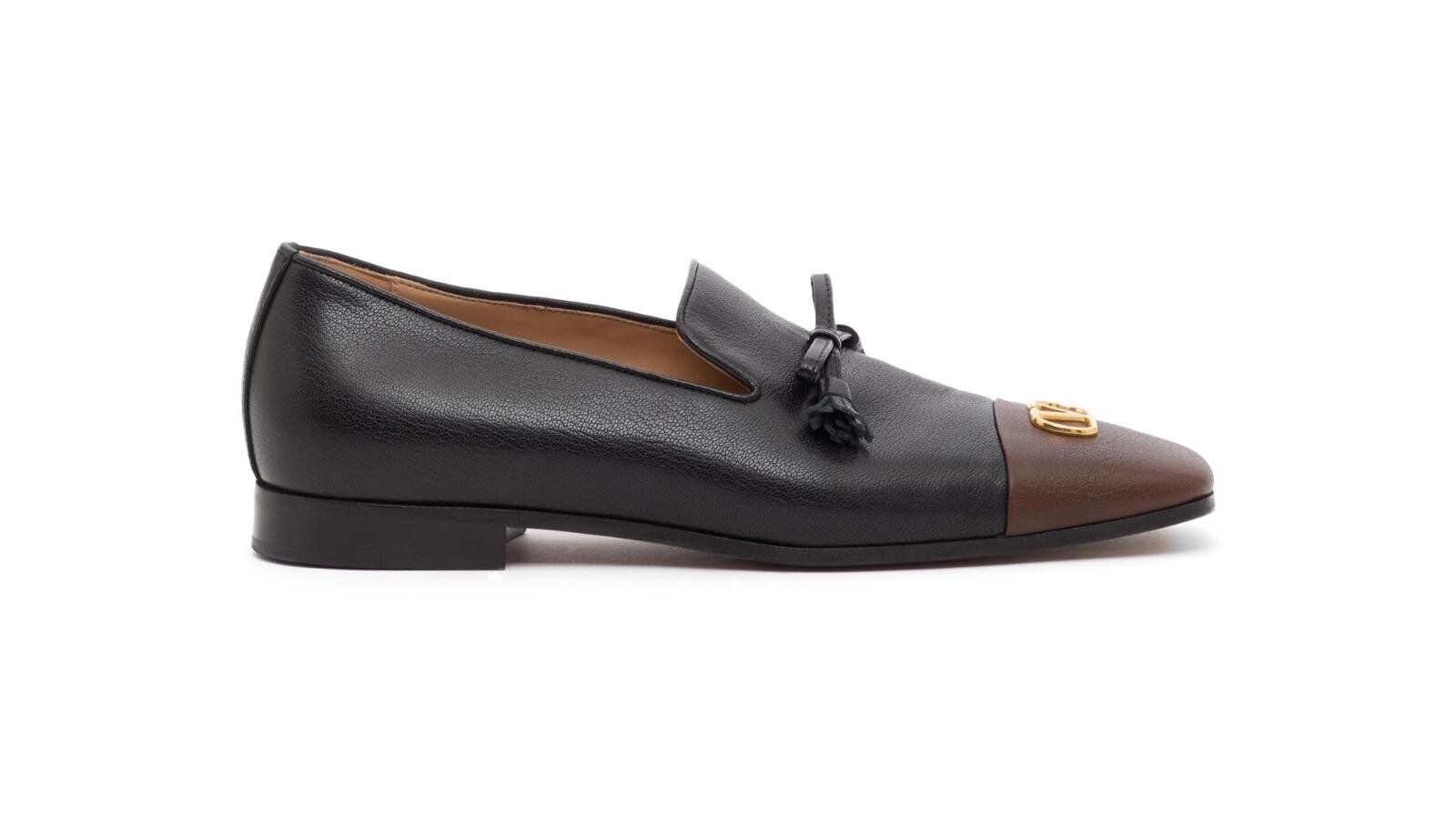 バレンティノガラヴァーニ シューズ 37 Valentino Garavani Rockstud ダービーシューズ | ブラウン