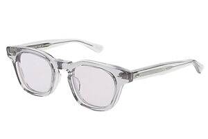 デンハム×エフェクター“クリアグレー”フレームのウェリントン型サングラス