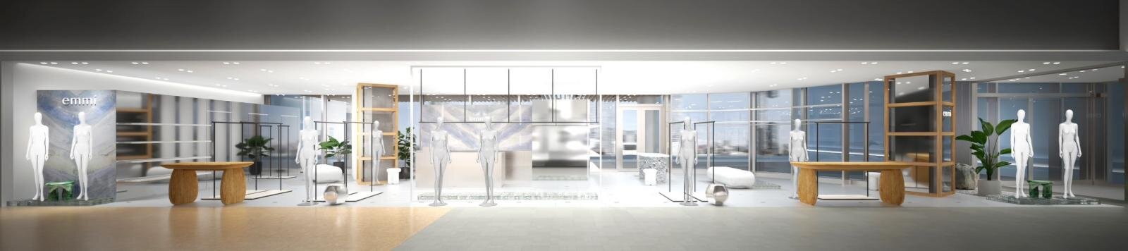 エミ都内最大級の店舗がニュウマン高輪に、ニット×ティアードスカートの限定ウェアやマリメッコトートなど｜写真24