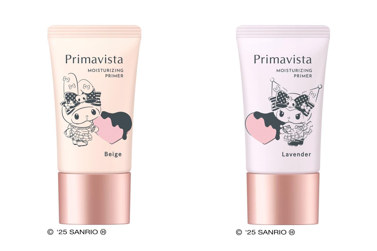 プリマヴィスタ「マイメロディ＆クロミ」限定デザインの化粧下地、乾燥知らずのトーンアップ肌へ