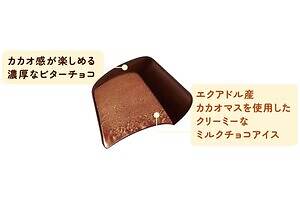 「ピノ ダブルショコラ」コク深ミルクチョコ×濃厚ビターチョコの新作アイス｜写真2