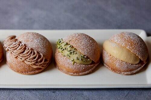 ‟モンブラン＆ピスタチオ”濃厚バタークリーム入りスイーツ、池袋「エシレ・パティスリー オ ブール」で