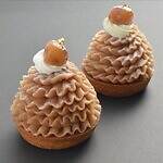 フレデリック・カッセルのマロンスイーツ、カシス香るモンブラン＆ごろっと栗入りサクサク焼き菓子｜写真1