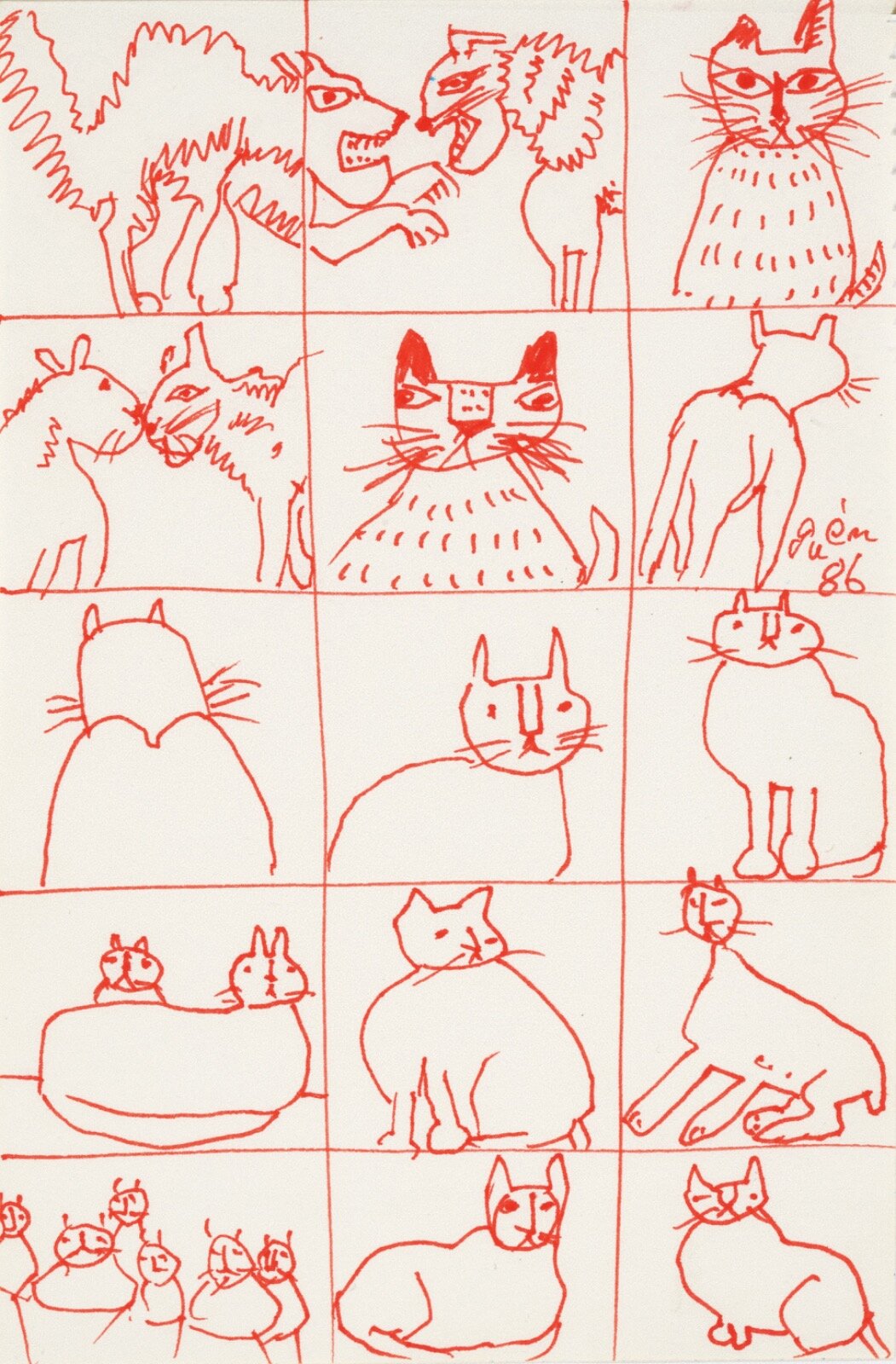 猪熊弦一郎 《題名不明》 1986年 丸亀市猪熊弦一郎現代美術館