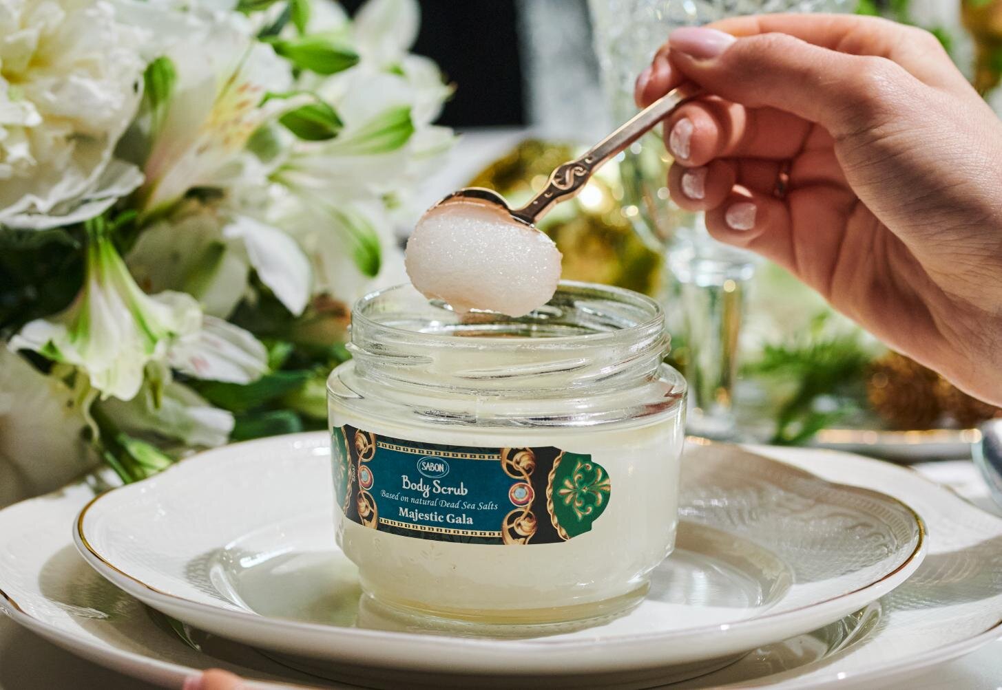 SABON2025年クリスマスコスメ"晩餐会”イメージのボディスクラブやハンドクリーム｜写真20