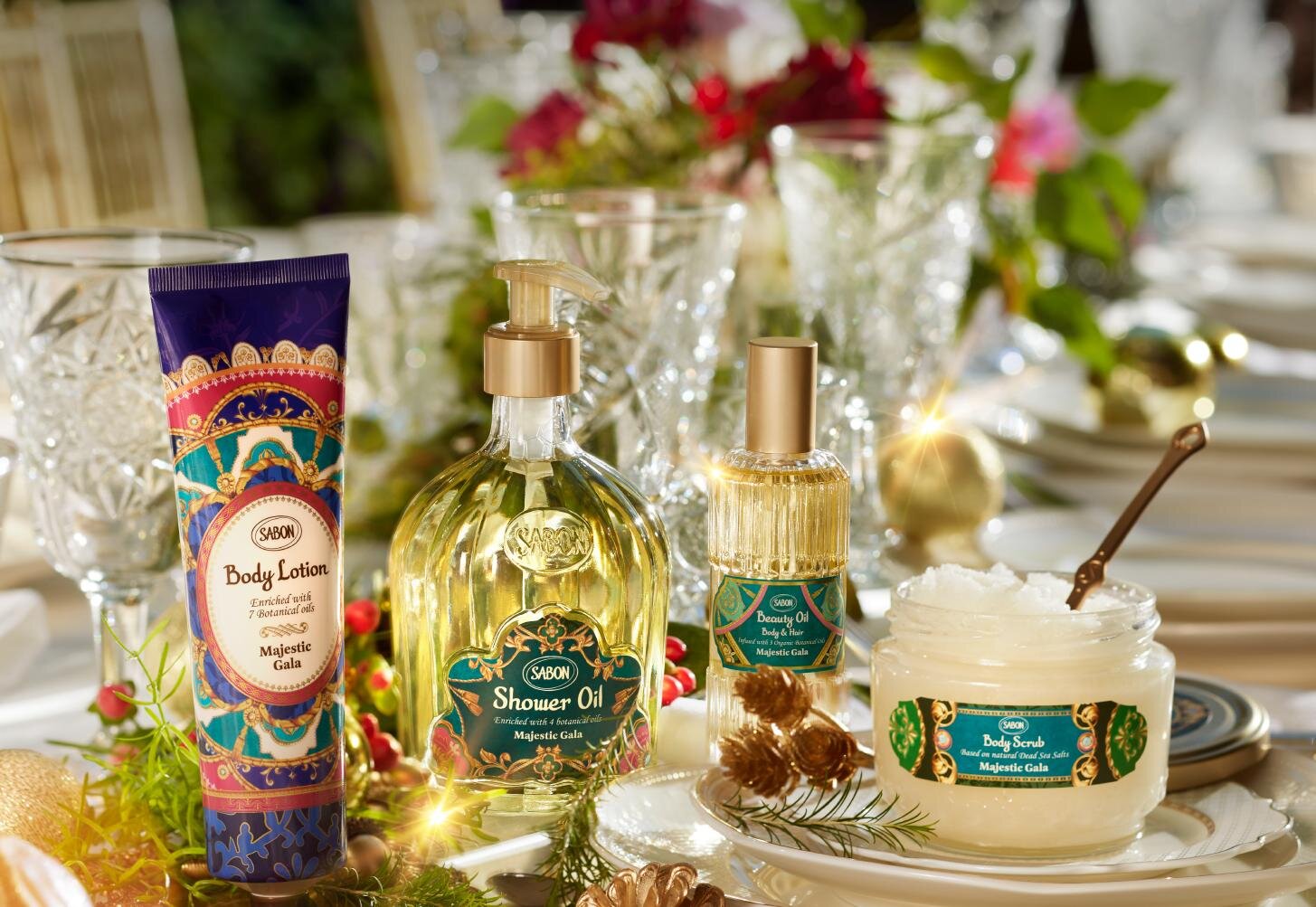 SABON2025年クリスマスコスメ"晩餐会”イメージのボディスクラブやハンドクリーム｜写真16