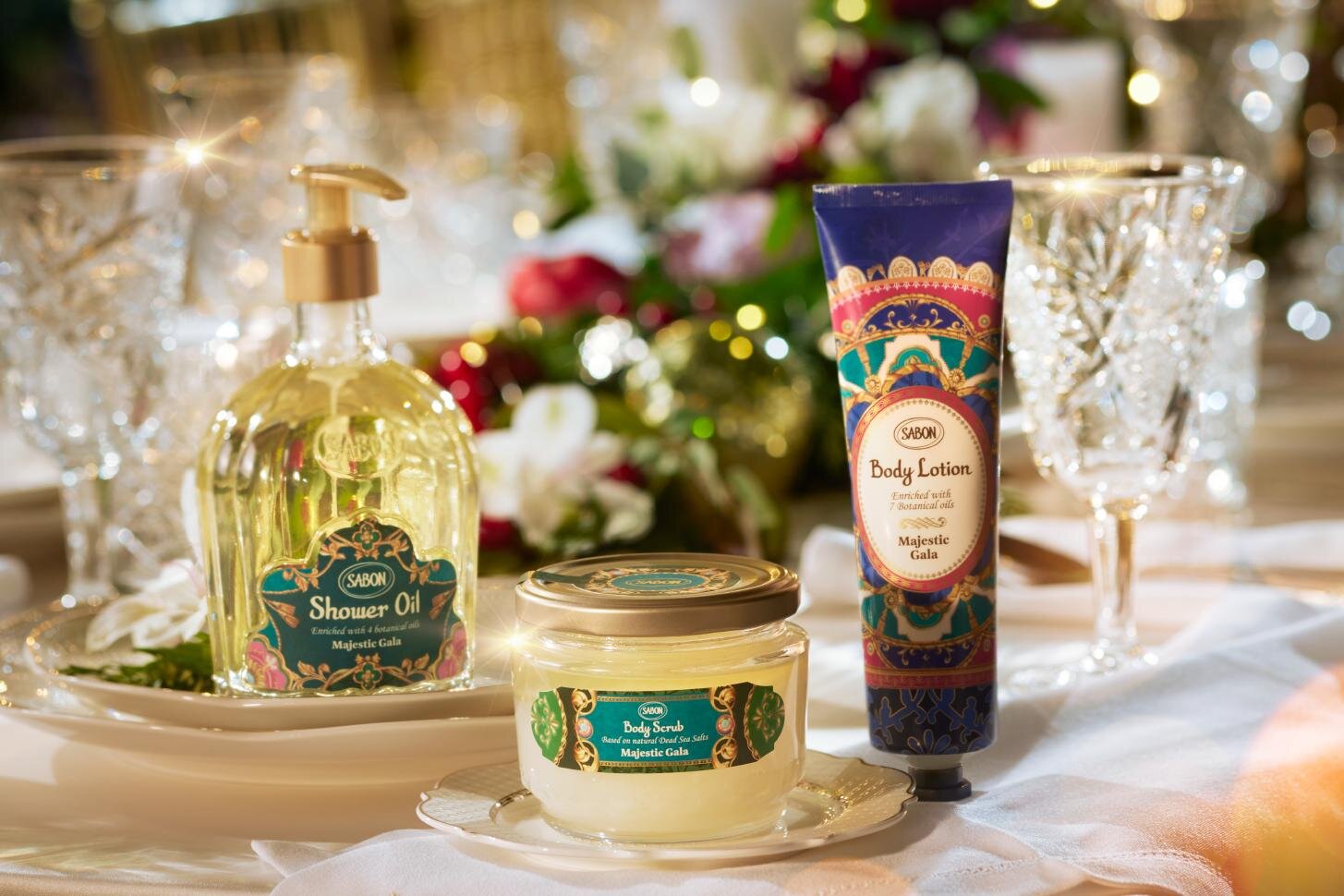 SABON“グリーン ローズ”の香り「ボディスクラブ」＆「シャワー
