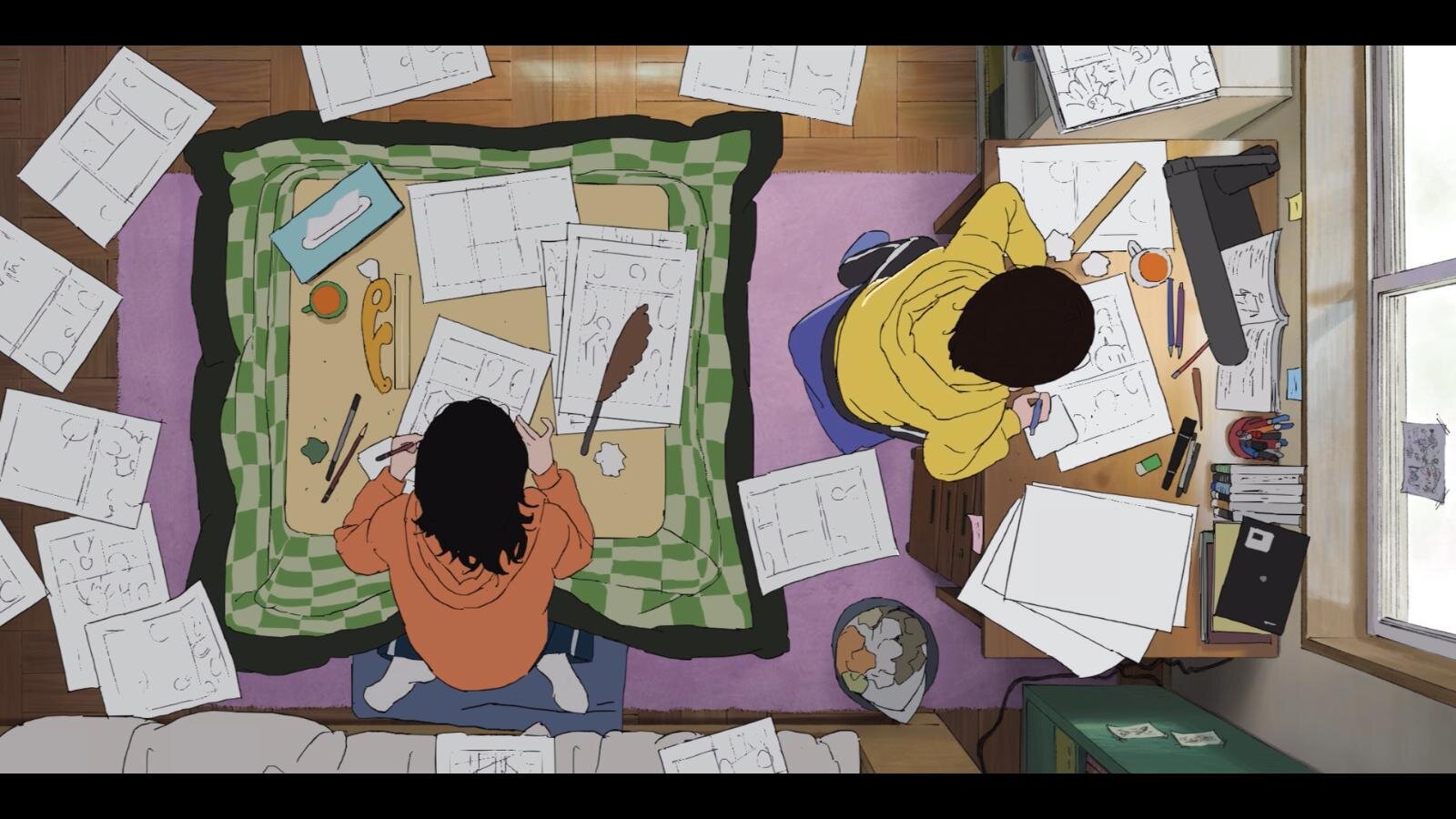 「劇場アニメ ルックバック展」麻布台ヒルズで、“漫画からアニメに”映画ができるまでの軌跡を辿る｜写真13