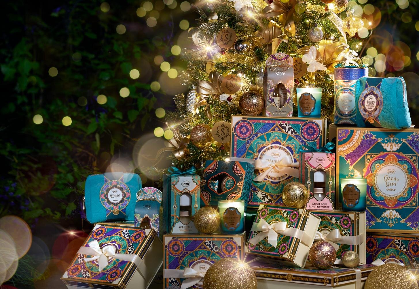 SABON2025年クリスマスコフレ"晩餐会”イメージ限定の香りのボディ＆ハンドケアキット｜写真2