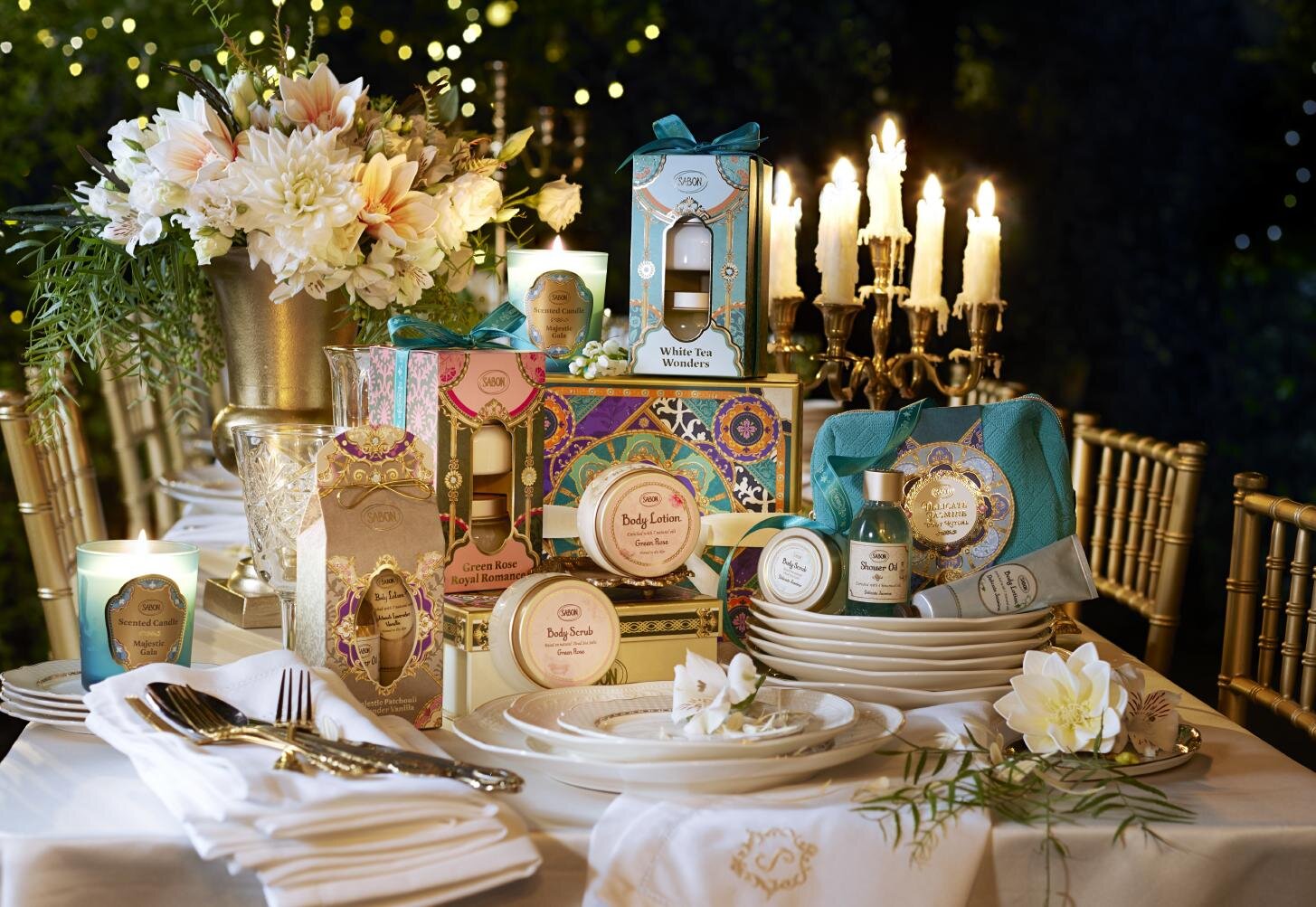 SABON2025年クリスマスコフレ第2弾"晩餐会”イメージ限定の香りのミニボディケアキット｜写真5