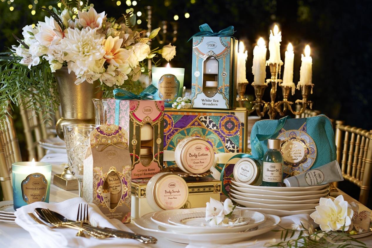 ジャスミンの香り｜SABON2025年クリスマスコフレ第3弾、ジャスミン香る"ポーチ付き”ボディケアキットなど