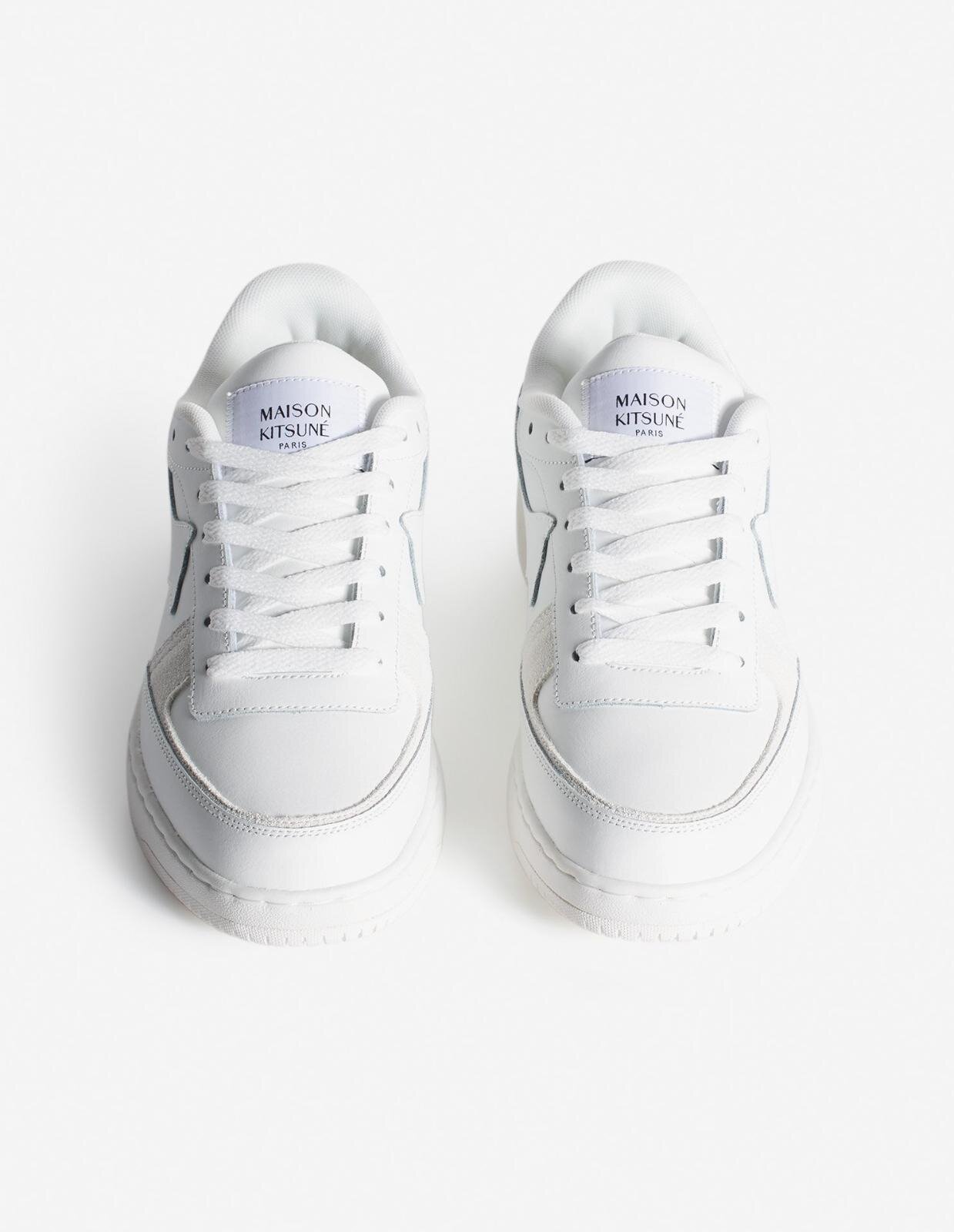 メゾン キツネ“フォックス”モチーフの25年秋冬スニーカー、オールホワイトやモノトーンの新色｜写真2